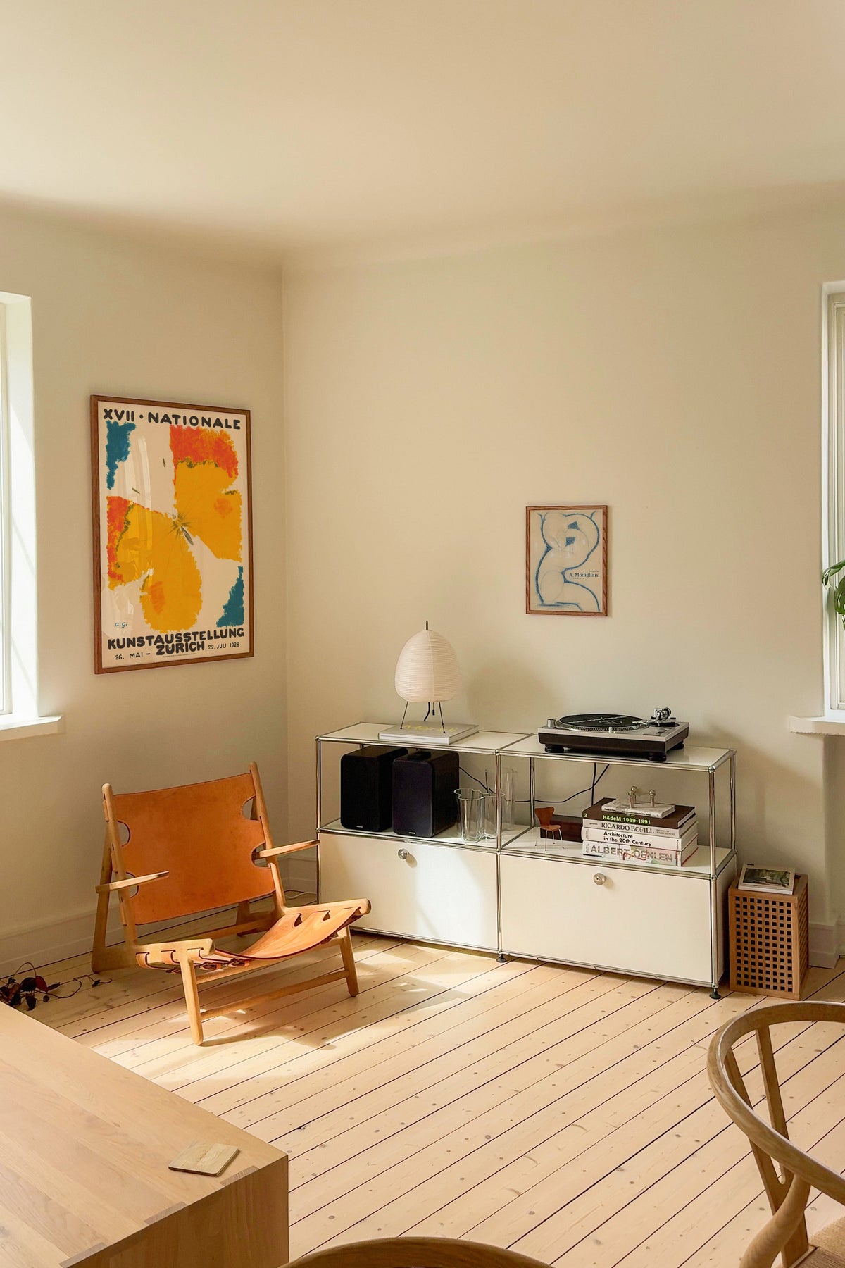 Mur d'affiches vintage